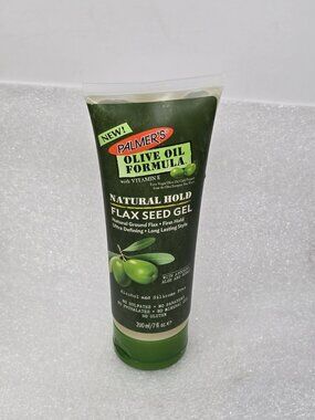 Palmer's Olive Oil Formula Natural Hold Flax Seed Gel 7 oz With Vitamin E & Aloe